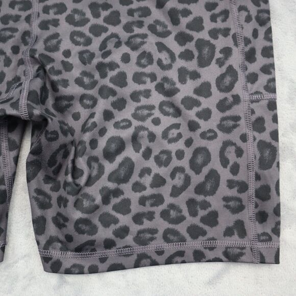 Athletics Works Shorts Womens XXL Gray Cheetah Print Compression Pull On Bottoms - Picture 15 of 16